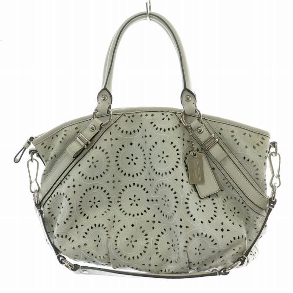 COACH コーチ マディソン パンチング レーザーカットレザーソフィア