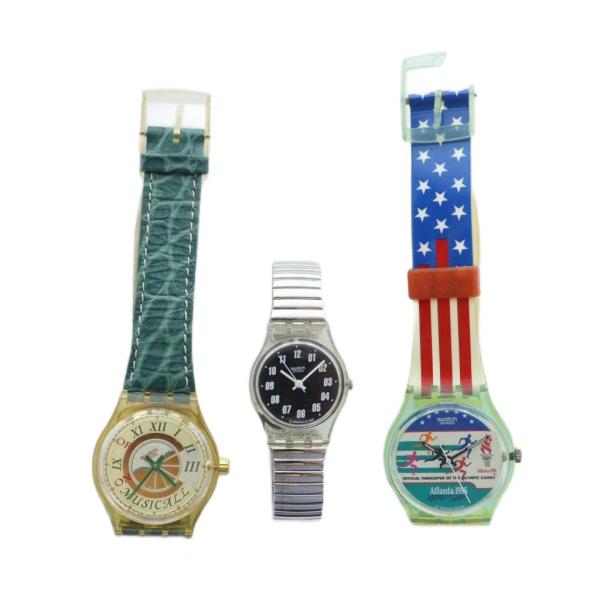 スウォッチ SWATCH 腕時計 3点セット ウォッチ クォーツ アトランタ