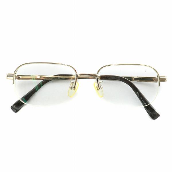 エステーデュポン S.T.DUPONT 眼鏡 メガネ 度入り チタン メタルフレーム ハーフリム スクエア ロゴ 52□18-143 シルバー色 DP-3295【ブランド】エステーデュポン S.T.DUPONT【表記サイズ】52□18-14...