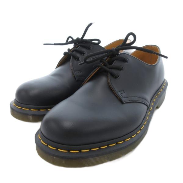 【展示品】Dr.Martens ドクターマーチン 3ホール 11837 UK5 Dr.Martens（ドクターマーチン） 美品 ドレスシューズ 3ホール レザー