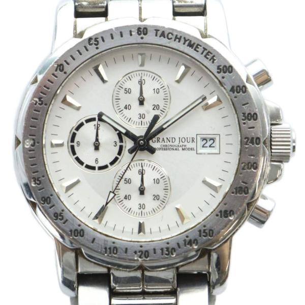 グランジュール GRAND JOUR ジャンク品 腕時計 ウォッチ クォーツ