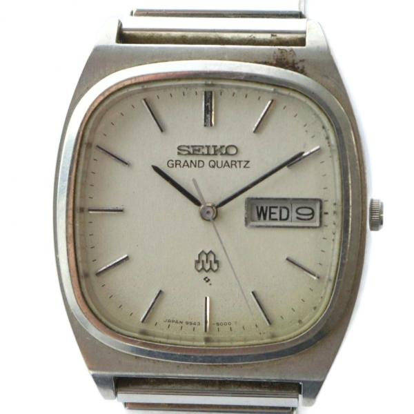 ジャンク品 SEIKO KING QUARTZ 腕時計 デイト 水晶マーク370 ジャンク品 SEIKO KING QUARTZ 腕時計 デイト 水晶マーク370