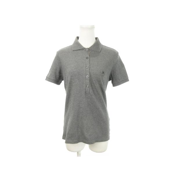 【完全未使用】商品タグ付きバーバリーロンドン　半袖グレーポロシャツ バーバリー ロンドン BURBERRY LONDON ポロシャツ ニットソー 半袖