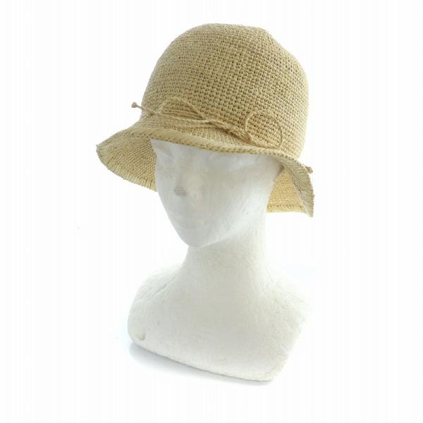 D1【美品】ヘレンカミンスキー ラフィア ハット 帽子 麦わら帽子 ☆美品☆ヘレンカミンスキー ラフィアハット 帽子 - メルカリ