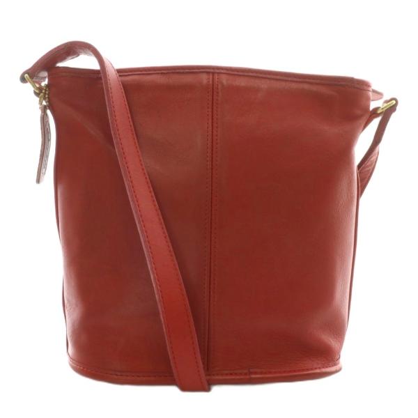 COACHヴィンテージショルダーバッグ USA製 COACH オールドコーチ フラップタイプ レザー ショルダー
