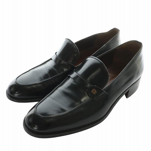 ★美品LOEWE ブラック ヒールローファー39★ LOEWE（ロエベ） ローファー BLAZE LOAFER 大きいサイズあり ブラック