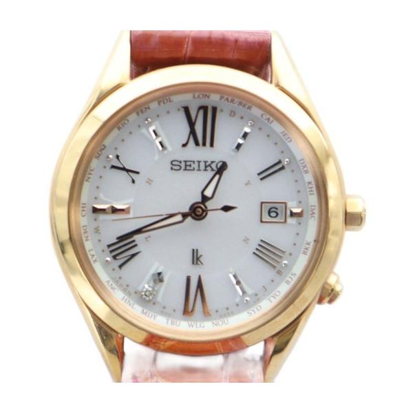 セイコー SEIKO lk ルキア 1B35-0AA0 腕時計 ウォッチ 電波 ソーラー