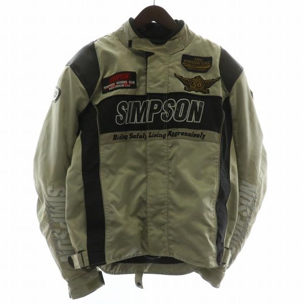 シンプソン SIMPSON バイクジャケット ブルゾン アウター ナイロン