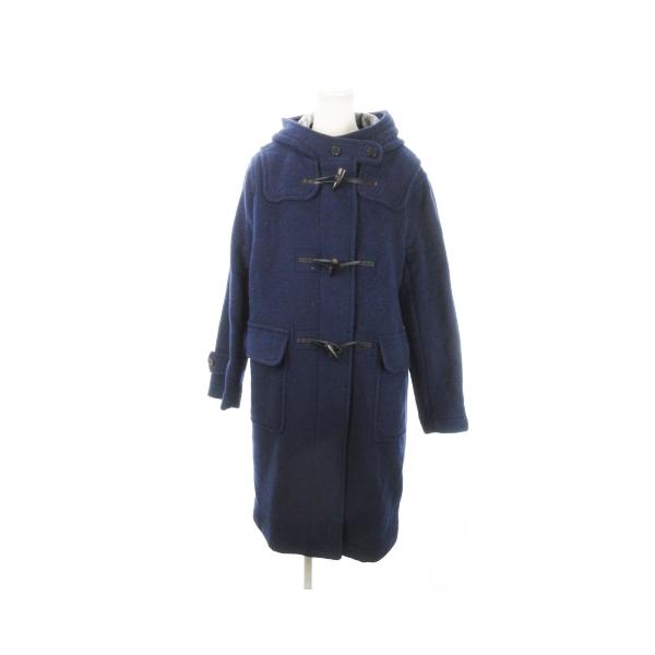 アクアスキュータム AQUASCUTUM ダッフルコート ロング フーディ