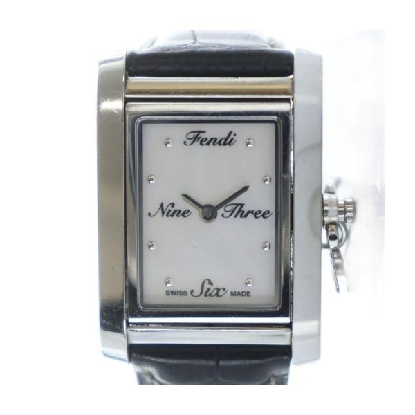 FENDI フェンディ 7100L 腕時計 ウォッチ クォーツ シェル文字盤  