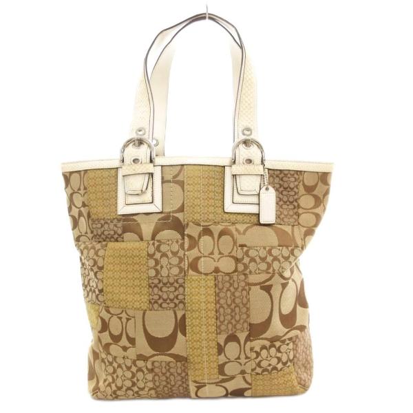 COACH（コーチ） COACH 10089 シグネチャー パッチワーク トートバッグ