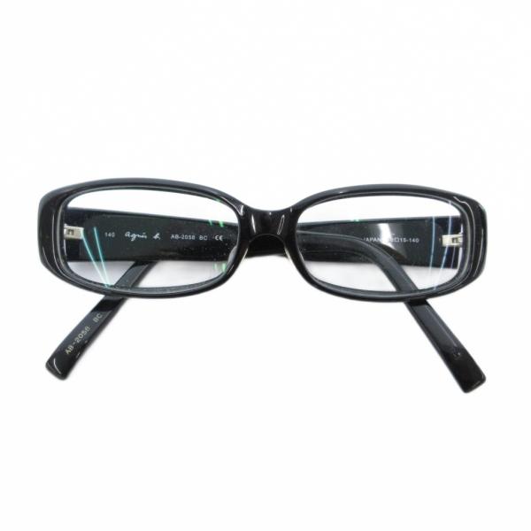 アニエスベー agnes b. 眼鏡 メガネ スクエア フルリム 星マーク 度入り 52口15-140 黒 ブラック /JS ■GY18 レディース【ブランド】アニエスベー agnes b.【表記サイズ】52口15-140【実寸サイズ】レン...