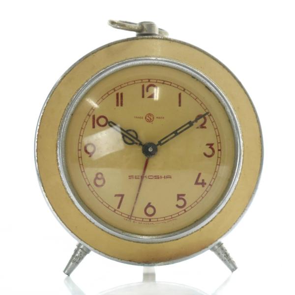 セイコー SEIKO ジャンク品 SEIKOSYA 精工舎 置き時計 目覚まし時計