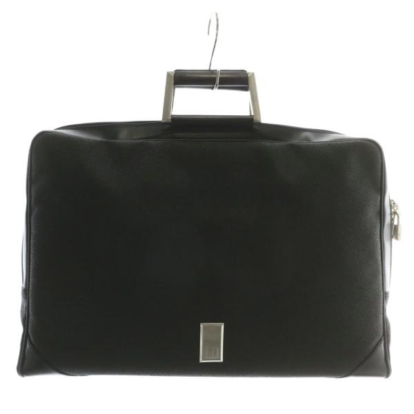 dunhill ブリーフケース オールレザー ブラック 大容量 ビジネス A4 dunhill ダンヒル ビジネスバッグ ブリーフケース PVC レザー