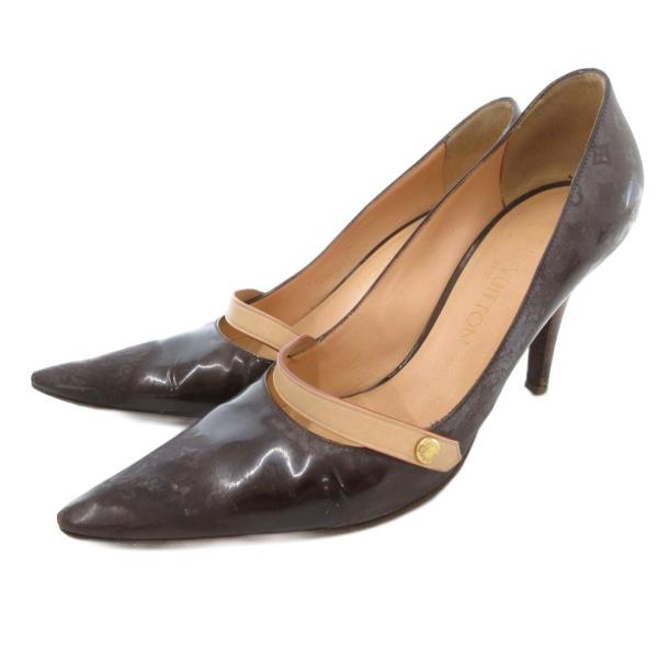 Louis Vuitton ブラウンハイヒール36 LOUIS VUITTON（ルイ・ヴィトン） パンプス シューズ ハイヒール