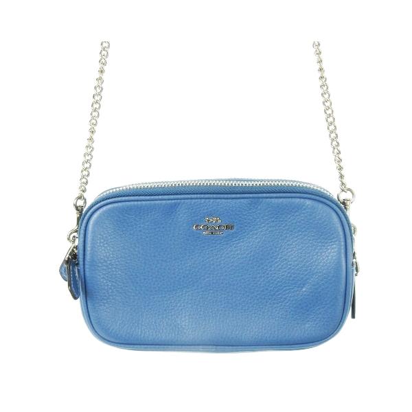 COACH（コーチ） ショルダーバッグ ポシェット レザー 革 ロゴ