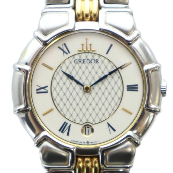 美品【稼働】セイコー クレドール 腕時計 クォーツ レクタンギュラー メンズ SEIKO（セイコー） 【SEIKO】セイコー クレドール GCAX041 8J82-0AA0