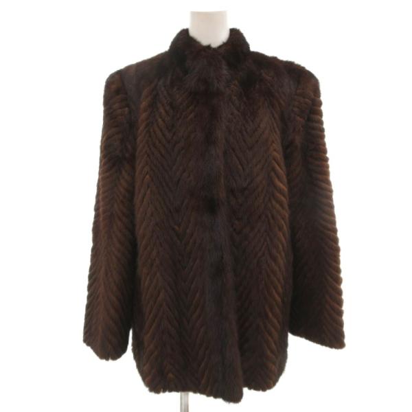 パーミー毛皮コート ルピアンファーLUPIAN ルピアンファー LUPIAN FUR ファーコート 毛皮 ミンクファー 11 ダーク