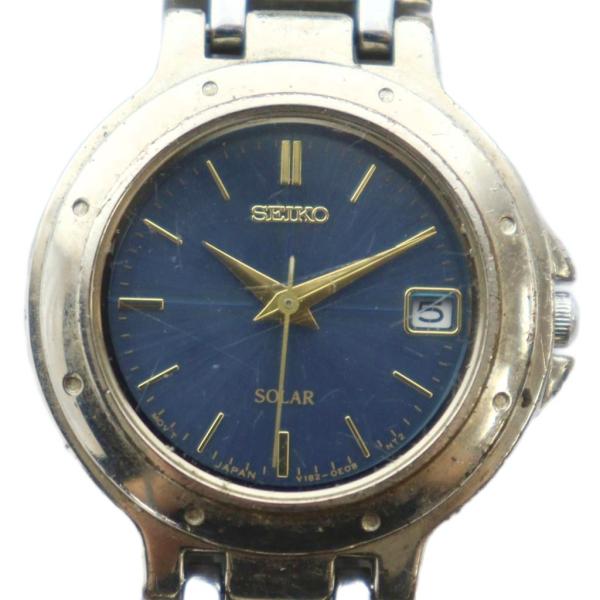 セイコー SEIKO ジャンク品 V182-0C30 腕時計 ウォッチ クォーツ