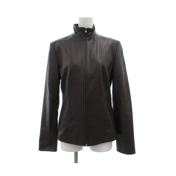 カルバンクライン  レザーシングルライダースジャケット M Calvin Klein（カルバン・クライン） ライダースジャケット シングル