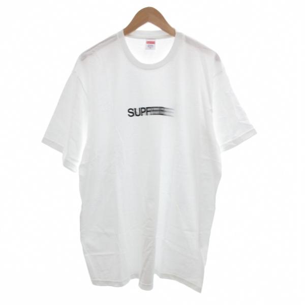【中古】シュプリーム SUPREME Motion Logo Tee Tシャツ 半袖 ロゴ XL 白 ホワイト /JS ■GY42 メンズ Supreme（シュプリーム） SUPREME Motion Logo Tee Tシャツ 半袖 ロゴ