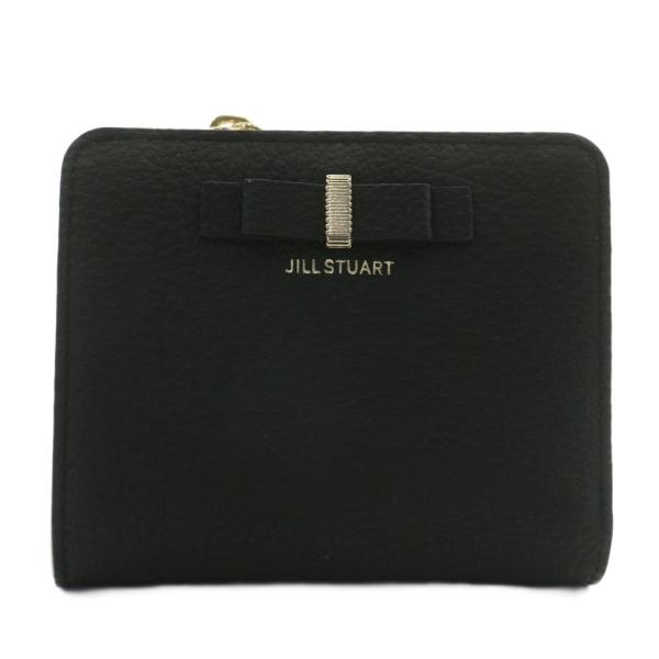 新品未使用JILL by JILL STUART 二つ折り財布 ブラック 箱付き JILL STUART（ジルスチュアート） [ショップバッグ付属] 二つ折り財布