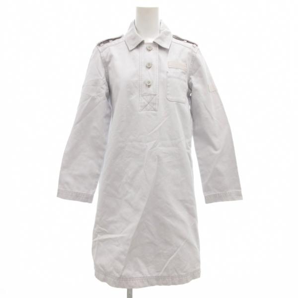 MARC BY MARC JACOBS グレー 長袖ワンピース XS【超美品】 MARC BY MARC JACOBS（マーク バイ マーク ジェイコブス） 長袖