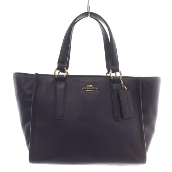 COACH（コーチ） ミニ クロスビー キャリーオール ハンドバッグ レザー
