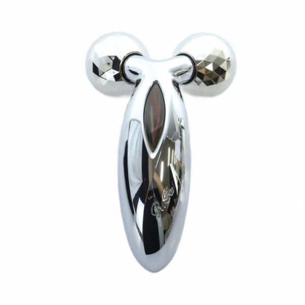 リファ refa 美顔ローラー 美顔器 ロゴ 美容 シルバー色 ■GY18 /MQ その他【表記サイズ】実寸サイズをご参考ください。【実寸サイズ】約15cm　【素材】※詳細不明のため掲載の写真をご確認いただいた上でご検討ください。【色】シル...