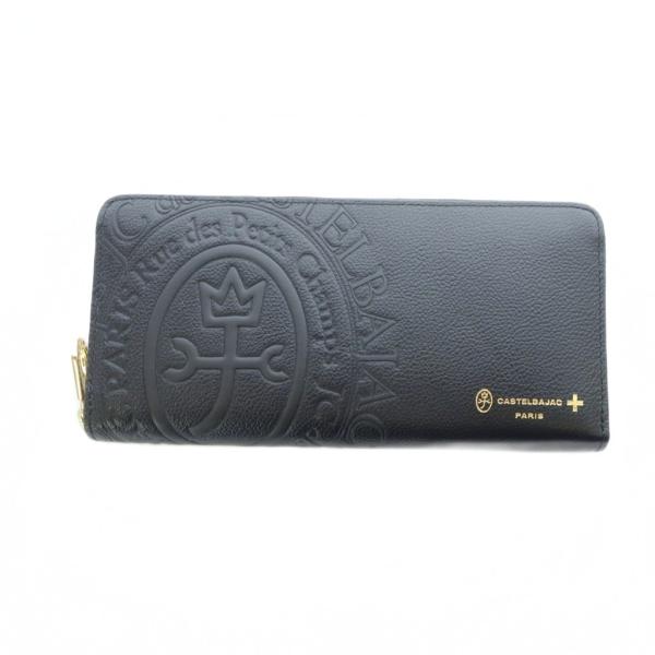 カステルバジャック CASTELBAJAC 長財布 ウォレット レザー ロゴ 箱