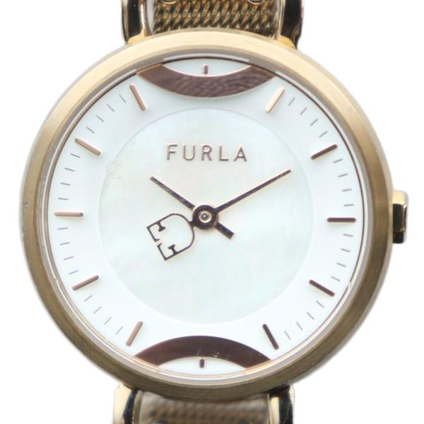 FURLA（フルラ） 腕時計 ウォッチ クォーツ シェル文字盤 ロゴ