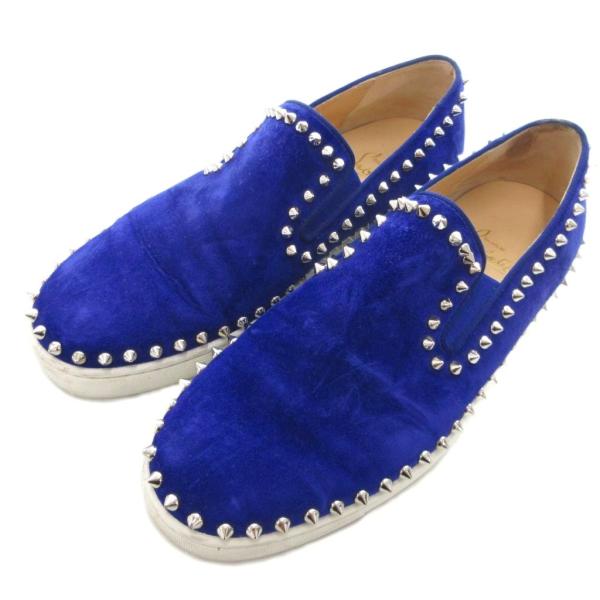 Christian Louboutin（クリスチャンルブタン） スリッポン スエード