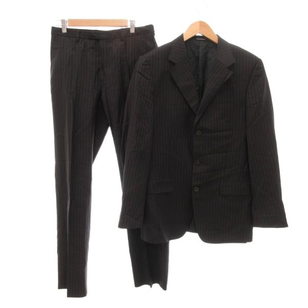 GUCCI ストライプ　スラックス 46 GUCCI（グッチ） シングルスーツ セットアップ テーラードジャケット