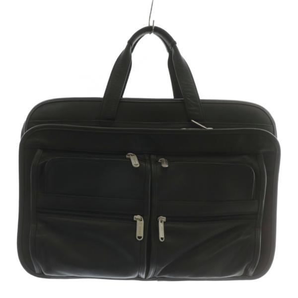 【極美品】DIESEL ディーゼル 2WAYブリーフケース 黒 PC可 レザー vectorpremium_165-502510280064