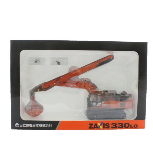 未使用品 HITACHI 日立建機 ZAXIS 330LC 1/50 テレスコクラム仕様機