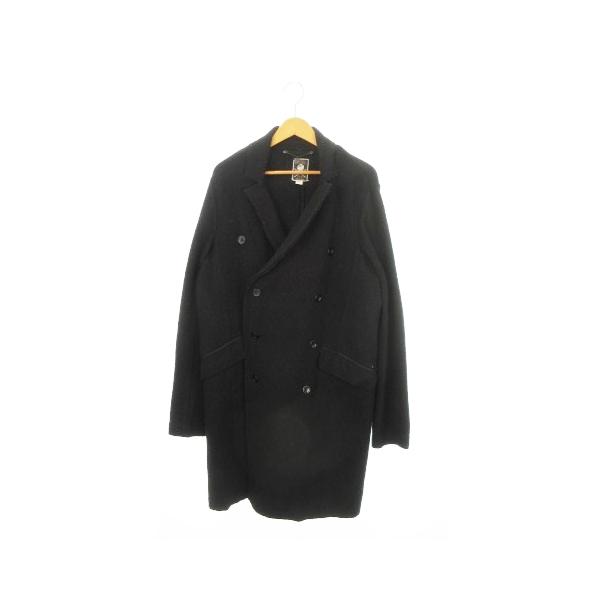 DIESEL（ディーゼル） チェスターコート ロング ダブル ウール 縮絨