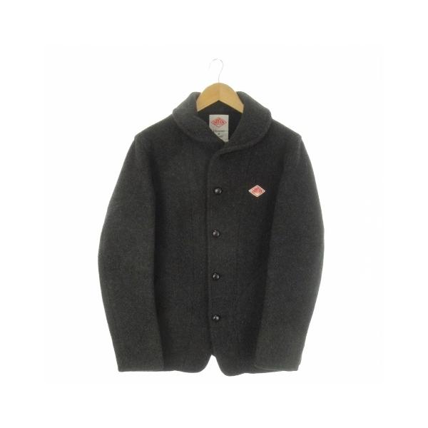 ダントン DANTON WOOL MOSSER CORT ステンカラーコート 丸襟 ショート