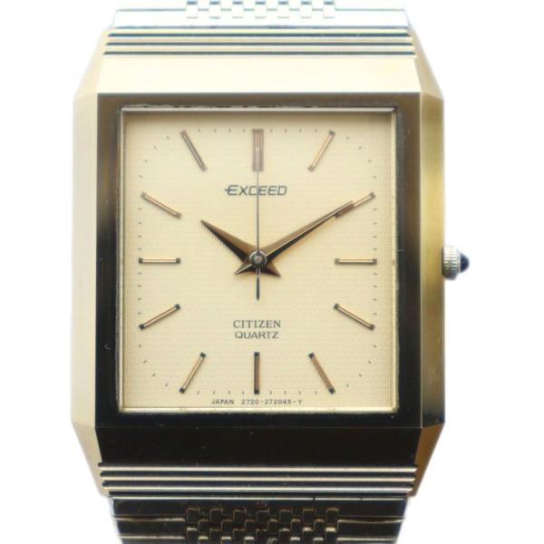 CITIZEN　シチズンクオーツ　4MJ-2 木製クク時計 1980年代 vectorpremium_165-502511090009