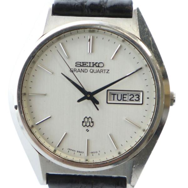 【新品純正ベルト 稼働】SEIKO グランドクォーツ 9943-8010 セイコー SEIKO GRAND QUARTZ グランドクォーツ 9943-8010 腕時計