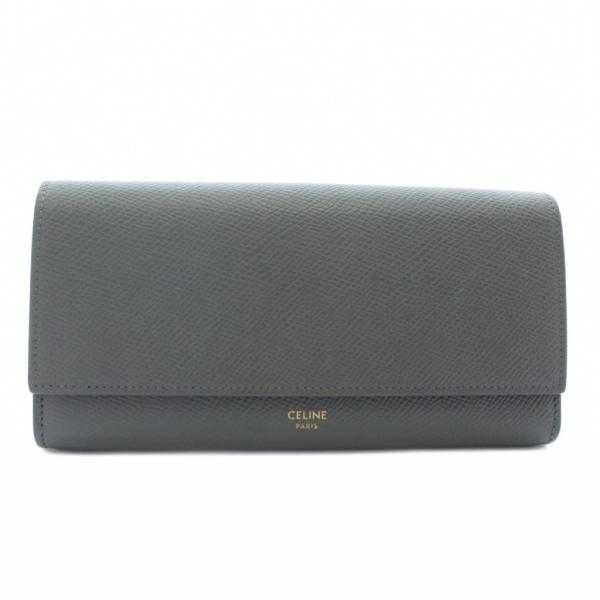 CELINE（セリーヌ） ラージ フラップ ウォレット 長財布 二つ折り