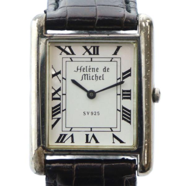 HeleneDEMICHELヘレンミッシェル925SILVERシェル文字盤腕時計 ヘレンミッシェル Helene De Michel 腕時計 ウォッチ クォーツ
