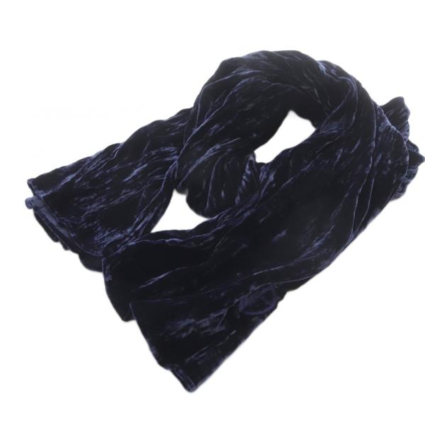 ジョルジオアルマーニ GIORGIO ARMANI ストール 紺 ネイビー /SR