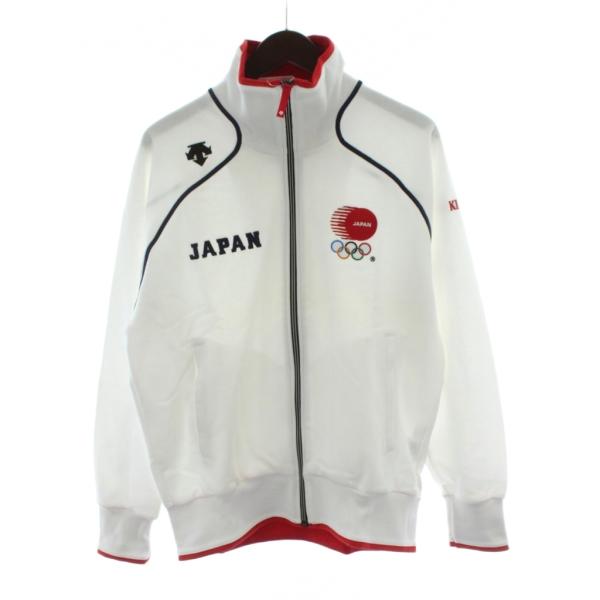 非売品 トリノオリンピック DESCENTE ジャージジャケット 日本代表 KIRIN デサント ジャージ オリンピック JAPAN 白 激レア Lサイズ 175cm vectorpremium_165-502511210113