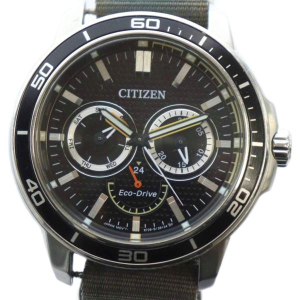 CITIZEN 8729-S097266 腕時計 ウォッチ クォーツ 黒文字盤 シチズン CITIZEN 8729-S097266 腕時計 ウォッチ クォーツ 黒文字盤