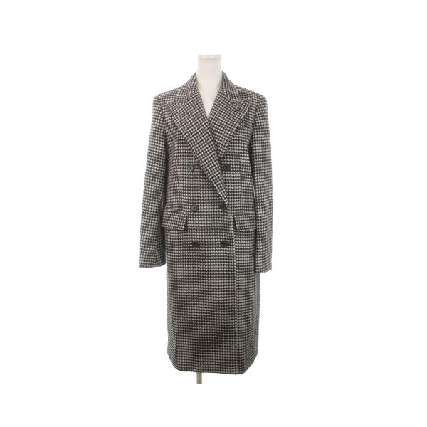 ローレンラルフローレン LAUREN RALPH チェスターコート ダブル 6 黒