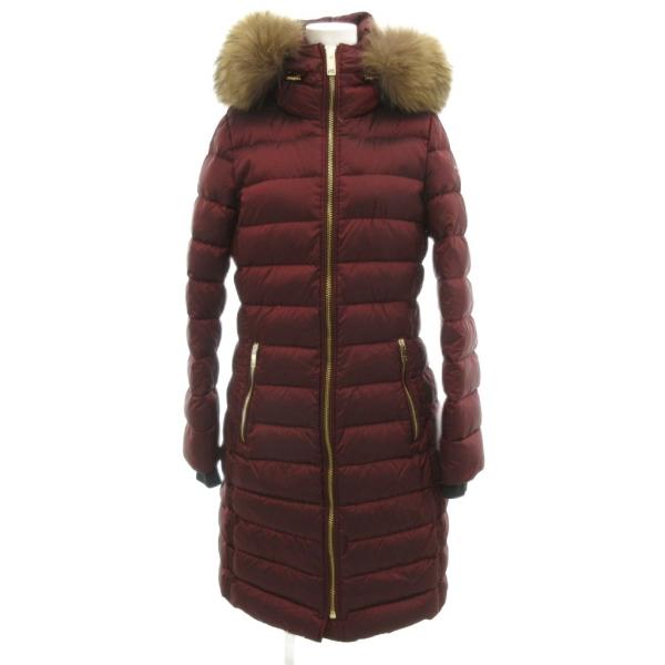 バーバリー ロンドン BURBERRY LONDON ダウンコート ラクーンファー