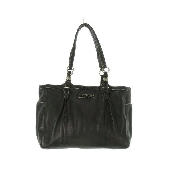 COACH（コーチ） ハンドバッグ レザー 本革 黒 ブラック F15147 /CK29