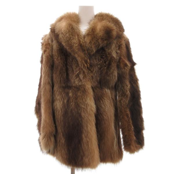 Moonbat フォックスファー 毛皮コート　ファージャケット 11号 Moonbat フォックスファー 毛皮コート ファージャケット 11号 Moonbat