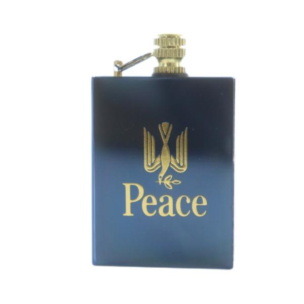 ピース Peace オイルマッチ 喫煙具 たばこ ロゴ 青 ブルー ■GY11 /MQ その他【表記サイズ】実寸サイズをご参考ください。【実寸サイズ】約3.9×2.7cm　【素材】※詳細不明のため掲載の写真をご確認いただいた上でご検討くださ...