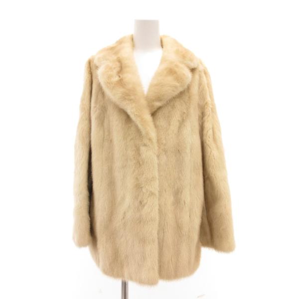 ジョセフィーヌ Josephine ミンクファーコート 毛皮 ミドル丈 9 白